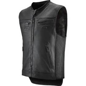 6505225-10-xxl-29-0 Alpinestars Tech-air Adult 3 V2 Leather Vest 2xl Black
