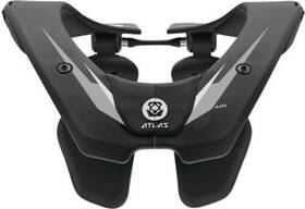 Aa4-01-000 Atlas Air Neck Brace Small Black/chrome Black Chrome 72-4241