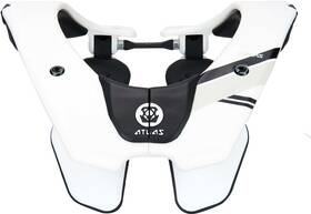Al4-00-000 Atlas Air Lite Neck Brace White Small Adult Motocross Mx Motorcycle Dirt Bike Al4-00-000 Atlas Air Lite Neck Brace White Small Adult Motocross Mx Motorcycle Dirt Bike