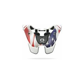 Al4-usa-000 Atlas Air Lite Neck Brace - Usa Le Red/white/blue Small