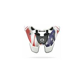 Ay4-usa-000 Atlas Youth Prodigy Neck Brace - Usa Le Red/white/blue