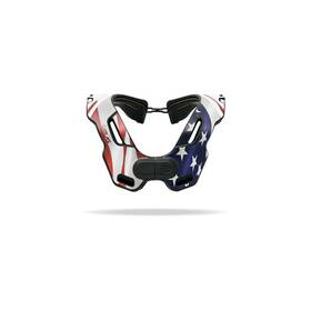 Vc1-usa-020 Atlas Vision Collar - Usa Le Red/white/blue Large/x-large