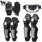 Bc341342bst017byj019 Wosawe Motorcycle Guard Motocross Glove Body Armor Goggles Eyewear Support