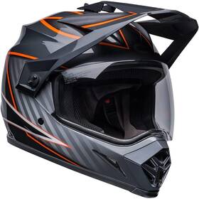 7136385 Bell Mx-9 Adventure Mips Dalton Helmet Gloss Black/grey/orange