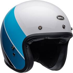 7136914 Bell Custom 500 Helmet Riff White/blue X-large