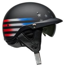 7158171 Bell Pit Boss Helmet Banner Matte Black/red Large 7158171 Bell Pit Boss Helmet Banner Matte Black/red Large