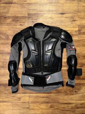 Bj22 Body Armor Evs Ballistic Jersey 2xl Blk Motocross Roost Chest Protector