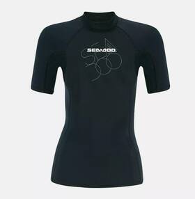 2867320990 Brp Sea-doo Womens Short Sleeve Rashguard Shirt F/l G/l