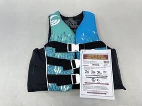 67172009 Connelly Womens Tunnel 3 Buckle Nylon Life Jacket Size Small