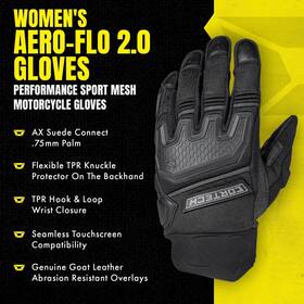 8334-4016-74 Cortech Womens Aero-flo 2.0 Glove 8334-4016-74 Cortech Womens Aero-flo 2.0 Glove