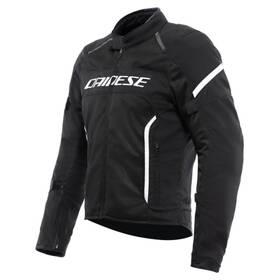 2017300003-948-54 Dainese Mens Air Frame 3 Tex Jacket - Black/black/white Us Size 44