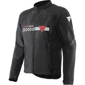 2017300005-33o-60 Dainese Herosphere Air Tex Jacket - Black/white Stripes/red Size 60