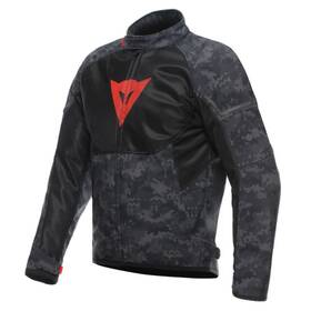 201735262-97h-56 Dainese Mens Ignite Air Tex Jacket - Camo-gray/black/red Us Size 46