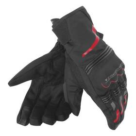 201815872-r08-m Dainese Tempest D-dry Short Gloves - Medium Black/red 201815872-r08-m Dainese Tempest D-dry Short Gloves - Medium Black/red