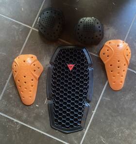 201876211-001-n Dainese Motorcycle Back Protector Pro-armor G 2.0 Universal Fit Armor Lot D30