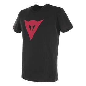 201896742-606-s Dainese Mens Speed Demon T-shirt - Small Black/red