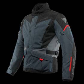 202654642-80e-42 Dainese Tempest 3 Lady D Dry Jacket - Ebony/black/lava Red Us Size 4