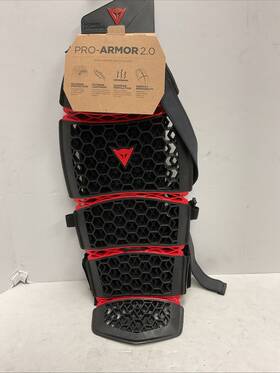 201876209-001-xsm Dainese Spa Motorcycle Back Protector Pro-armor 2.0 Short - Xs/m