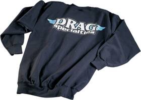 Ds-111827 Drag Specialties Logo Sweatshirt Lg Black