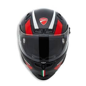98104707 Ducati 543850 Helmet Speed Evo Color Black Red Medium