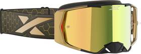 067-11010 Eks Brand Lucid Goggle Solid Gold With Mirror