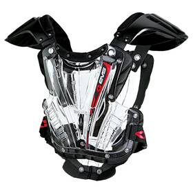 Evs 688713123225 Vex Youth Chest Protector Clear/black Sm
