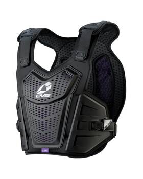 Evs 810078734710 F1 Pro Chest Protector Adult With Re Zro Black - Small/medium