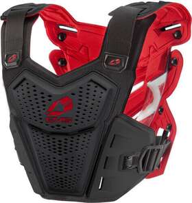 F120-bk-s Evs F120-bk-s/m F1 Roost Deflector S/m Black/red Small Medium 72-8611