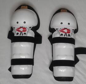 Optk17 Evs Youth Mx Atv Option Knee Pads Pair One Size Fits All White