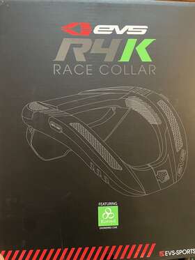 R4-a-bk Evs R4 Adult Race Collar