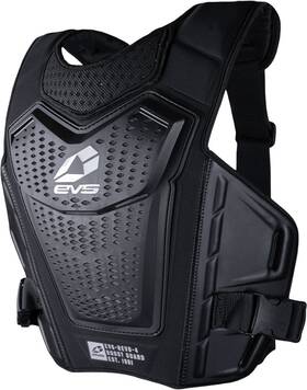 Rv4-bk Evs Rv4-bk/wh-s/m Revo 4 Roost Deflector Black/white Fits Sm/md