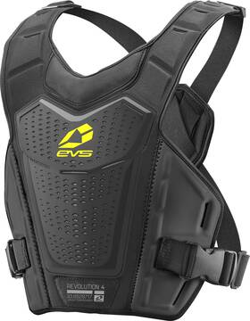 Rv4-bk-l Evs Sports Rv4-bk-l/xl Revo 4 Roost Guard - L/xl Black