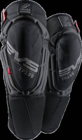 Tp199k-bko-xxl Evs Knee/shin Guard Blackout 2x For Motocross And Sports