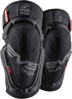 Tp199lk-bko Evs Tp199 Lite Knee Guards - Motocross Dirt Bike Offroad Pair
