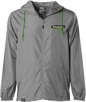 23-85118 Factory Effex-apparel Windbreaker Jackets 2xl Charcoal