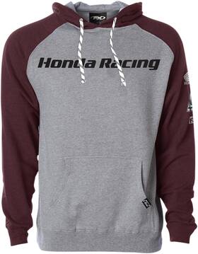 23-88306 Factory Effex-apparel Honda Racing Hoody Xl Gray 23-88306 Factory Effex-apparel Honda Racing Hoody Xl Gray