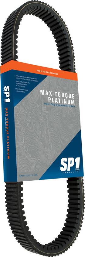 47-6060 Fire Power Evs Max-torque Platinum Belt 46 1/8 Inch X 1 7/16