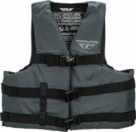 112224-701-010-20 Fly Racing Nylon Flotation Vest Uscg Approved Type Iii Xs