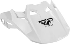 Xl-2x Fly Racing 191361000638 Formula Visor Gloss White