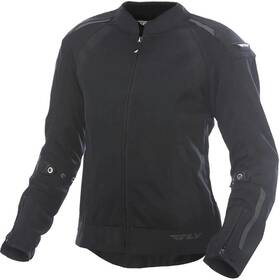 Fly Racing 191361096105 Womens Cool Pro Mesh Street Motorcycle Black Medium Jacket