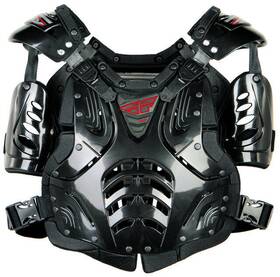 Fly Racing 191361122330 Convertible 2 Roost Protector Deflector Black 150 Lbs