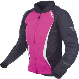 Fly Racing 191361124181 Womens Butane Street Motorcycle Black/pink X-small Jacket