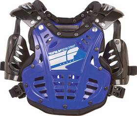 Fly Racing 191361124730 Convertible 2 Mini Roost Protector Deflector Blue 40-80 Lbs
