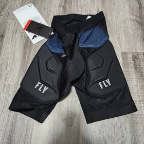 Fly Racing 191361296390 Ce Revel Impact Protective Shorts Black Mens L