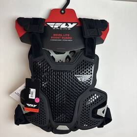 Fly Racing 191361296451 Ce Revel Lite Roost Guard Chest Protector Black Mens Large/x-large