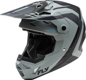 Fly Racing 191361459719 Formula Cp Krypton Helmet Matte Grey/black Sm