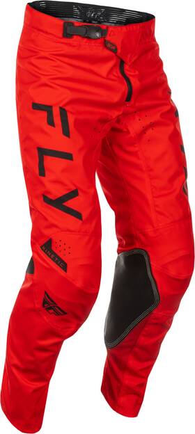 Fly Racing 191361478437 Kinetic Center Pants Red/black Sz 34