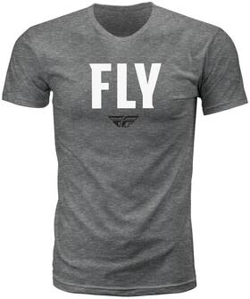 352-0156l Fly Racing Wfh Tee Dark Grey Heather Large - Comfortable Cotton-poly Blend 352-0156l Fly Racing Wfh Tee Dark Grey Heather Large - Comfortable Cotton-poly Blend
