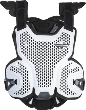 36-16049l Fly Racing Ce Revel Lite White Roost Guard Size Large-xlarge