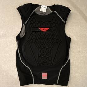 360-970x Fly Racing Barricade Pullover Vest Roost Chest Shield Foam Pad Motocross Mx/atv